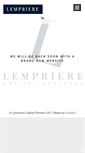 Mobile Screenshot of lemprierecapital.com